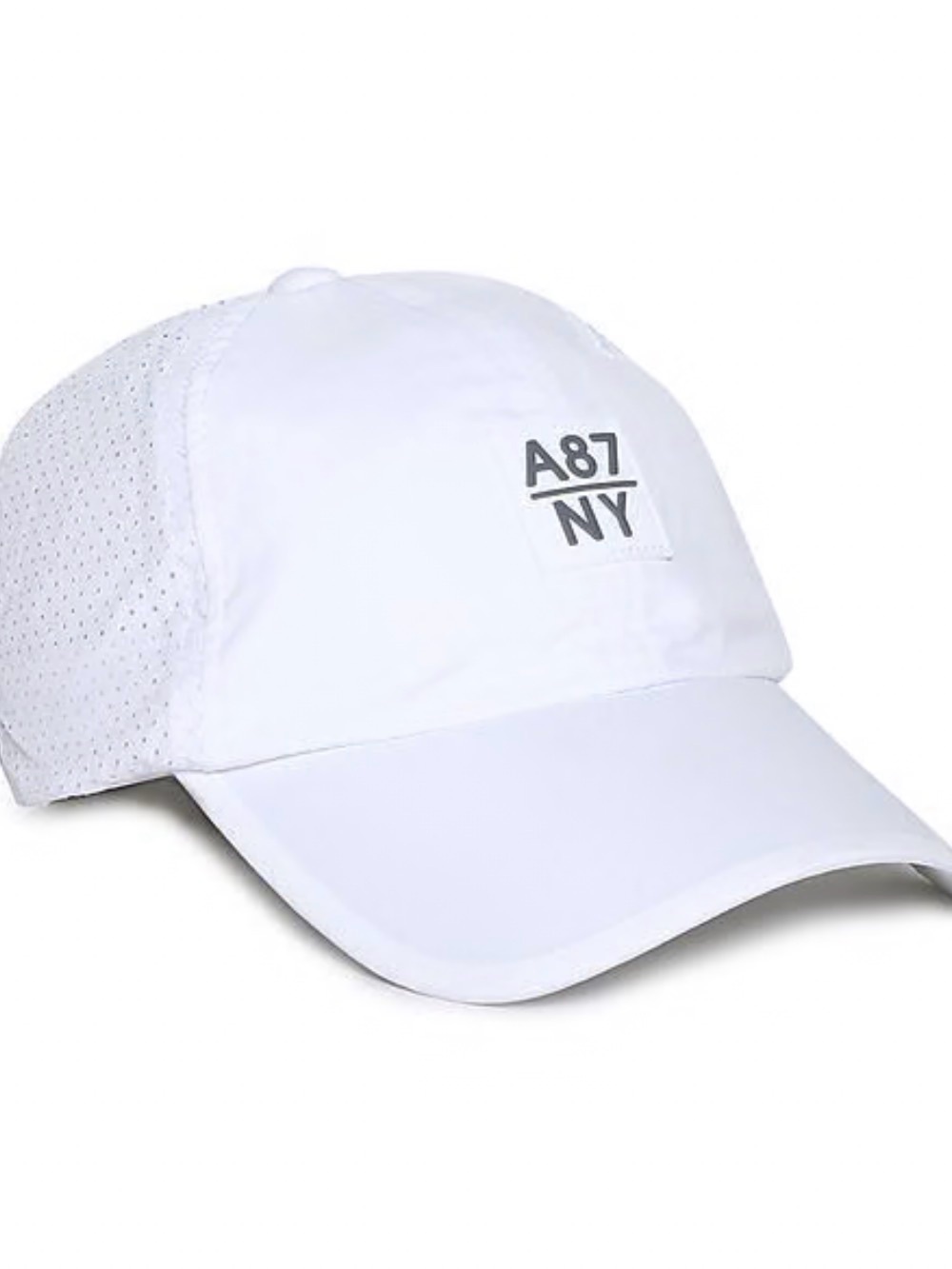 AEROPOSTALE Brand Appliqué Paneled White Adjustable Cap OSFA